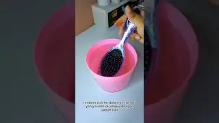 Cara bersihkan sisir wet brush dengan mudah #shorts #wetbrush #tranding #sisir #antirontok #disney