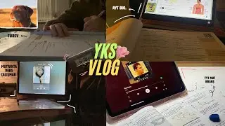 +6 saat: tyt mat. ve tyt türkçe denemesi, yine türev🫠, ayt bio. || yks vlog #yks2026 