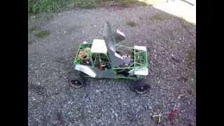 1/4 scale OBR 57cc TWIN FORMULA OFFROAD FIRST START
