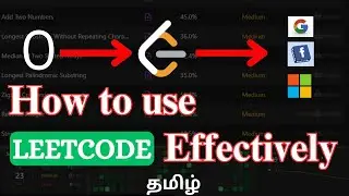Zero ⭕ to Hero 💯 | How to use leetcode effectively | Tamil | DK - Software World