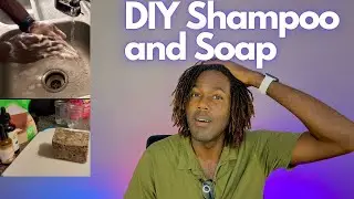 MICROLOCS | DIY MOISTURIZING AFRICAN BLACK SOAP AND SHAMPOO FOR LOCS (For ALL Hair and Skin Types)