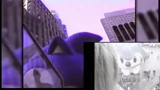 Macy&rsquo;s parade 1993 Sonic balloon crash multi angle footage comparison