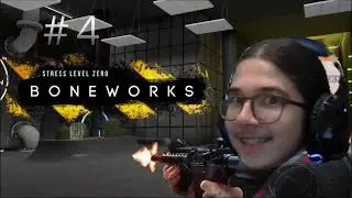 Stresslevel steigt an! Time Tower deaktiviern! Und ins Nichts sprigne [Boneworks VR Ep4]