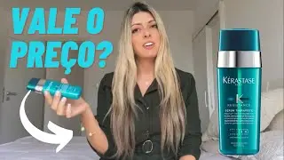 Resenha S&Eacute;RUM TH&Eacute;RAPISTE KERASTASE no cabelo fino e loiro💸Vale o pre&ccedil;o?