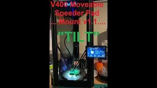 FLSUN V400 Speeder pad mount v1.0 