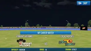Cricket Career Mode In Wcb 2 | Promoted As Street Captain | Tournament Match 2 |