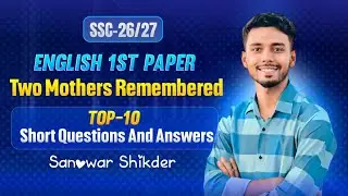 Top-10 Short Questions+Answers🔥Two Mothers Remembered🔥Will be exactly common inshaAllah🔥