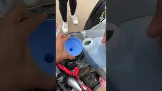 Coloquei gasolina verde