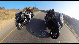 Oman Mountain Ride to Sifah Beach | BMW K1600 GTL & Goldwing 360&deg; Adventure
