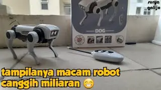Mainan robot remote control murah tapi keren dan mantab [unboxing || review]