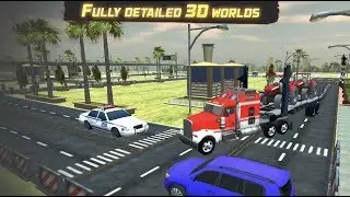 Highway Cargo Truck Transport Simulator Android Gameplay