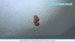 TRADING DEPOT: End Feed Fitting Reducer 15mm x 10mm Part no: ENF102/15X10