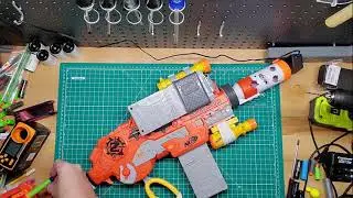 Nerf Zombie Strike Scravenger #Nerf #NerfModding