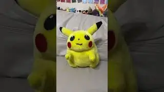 Pok&eacute;Plush Of The Day- Play-by-Play Pikachu