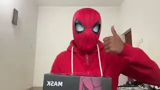 Unboxing & Trying the 3D Spider-Man Mask - Movie Style Cosplay Gear