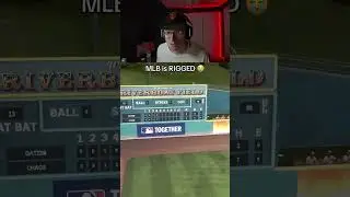 MLB is RIGGED 😭 #mlbtheshow25 #baseball #mlb #playful