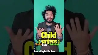 Kid Child Juvenile Difference In Hindi - Learn English Online For Free