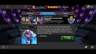 First time opening 5 star featured crystal 💀💀#mcoc #marvel
