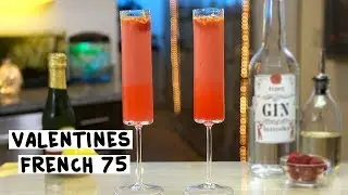 Valentine's French 75 - Tipsy Bartender