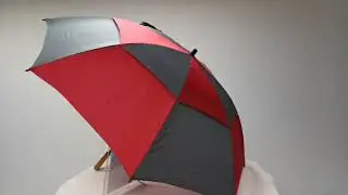 Custom windproof golf umbrella