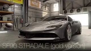 【CSR2】SF90 STRADALE (gold version) &bull; tune & shift &bull; 7.272