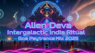Andeezy-X - Alien Deva Intergalactic India Ritual | Goa Psytrance Mix 2025
