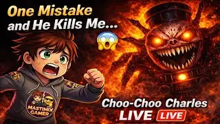 One Mistake and He Kills Me… | Choo-Choo Charles LIVE #gaming #shortslive
