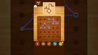 Line Puzzle String Art Bamboo Level 13 Solution