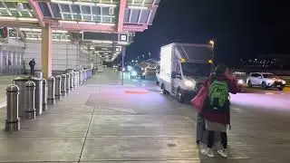 LED Mobile Billboard Truck at the Airport Parking for Maximum Brand Visibility