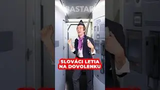 Slov&aacute;ci letia na dovolenku 😅 Letu&scaron;ka / Steward Basta ✈️🤪 Kde dovolenkuje&scaron; ty? #BastaFix #Par&oacute;dia