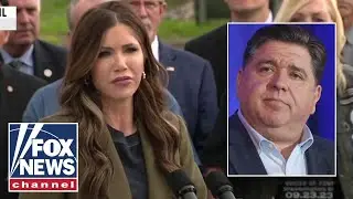 Noem, Angel families bring message to blue state governor's doorstep