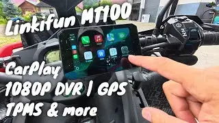 Linkifun MT100 Motorcycle GPS Touchscreen Navigation Review & Test
