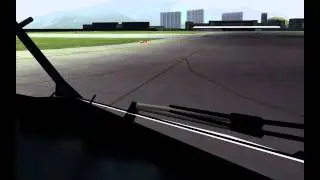 A346 Hong Kong Departure X=Realism&copy; Xplane 9&copy;