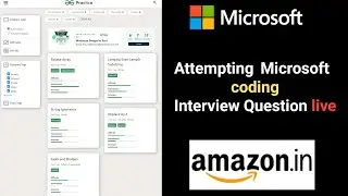 Solving Microsoft Asked Interview coding question live | GeeksForGeeks | Problem of the day