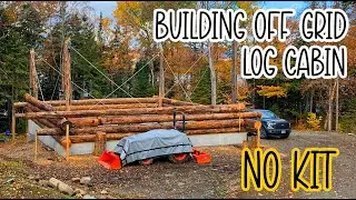 Building an Off-Grid Log Cabin (NO KIT) : Part 2 - Year 2 & 3 Recap
