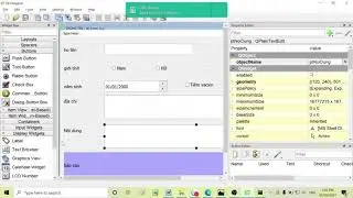 [PyQt5 for Python] - 03. Gán và truy xuất giá trị lên text box