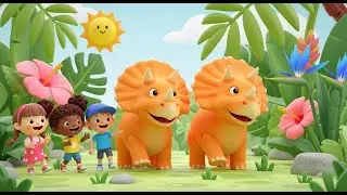 Dinosaurs Roar & Count Song for Kids | Learn Numbers, Dinosaur Sounds, Fun Nursery Rhymes