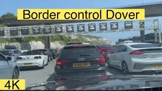 Border control at Dover Port | Heavy delays |