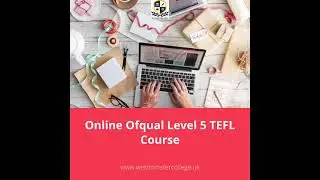 Ofqual Regulated Level 5 TEFL Course