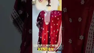 STYLISH SHAMROOZ SILK KAFTAN COLLECTION WITH EMBROIDERY  #2022 #partywear #casualwear