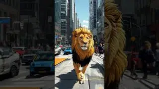 Lion in city🦁