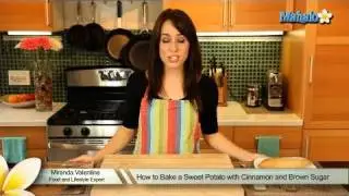 How to Bake a Sweet Potato With Cinnamon and Brown Sugar