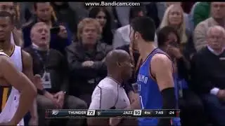 Rodney Hood Enes Kanter Kavga