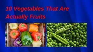 10 Vegetables That Are Actually Fruits