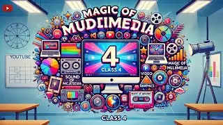 Magic of Multimedia || class 4 (Part 2) #computer #multimedia #education