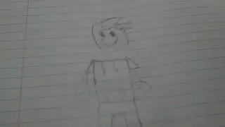 Drawing of It's Alex Clark