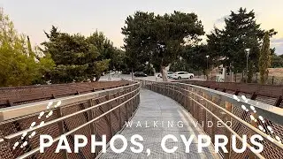 PAPHOS SKY BRIDGE | WALK WITH US | PAPHOS, CYPRUS | WALKING VIDEO