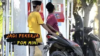 MADURA LUCU//.JADI PEKERJA POM MINI
