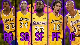 Ranking The Best All-Time Starting Five From EVERY NBA Team