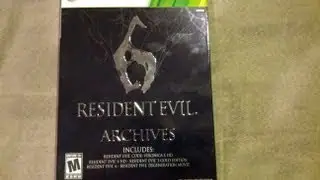 Resident Evil 6: Archives Edition Unboxing! (Xbox 360) & Thanks xiZeroVirus!